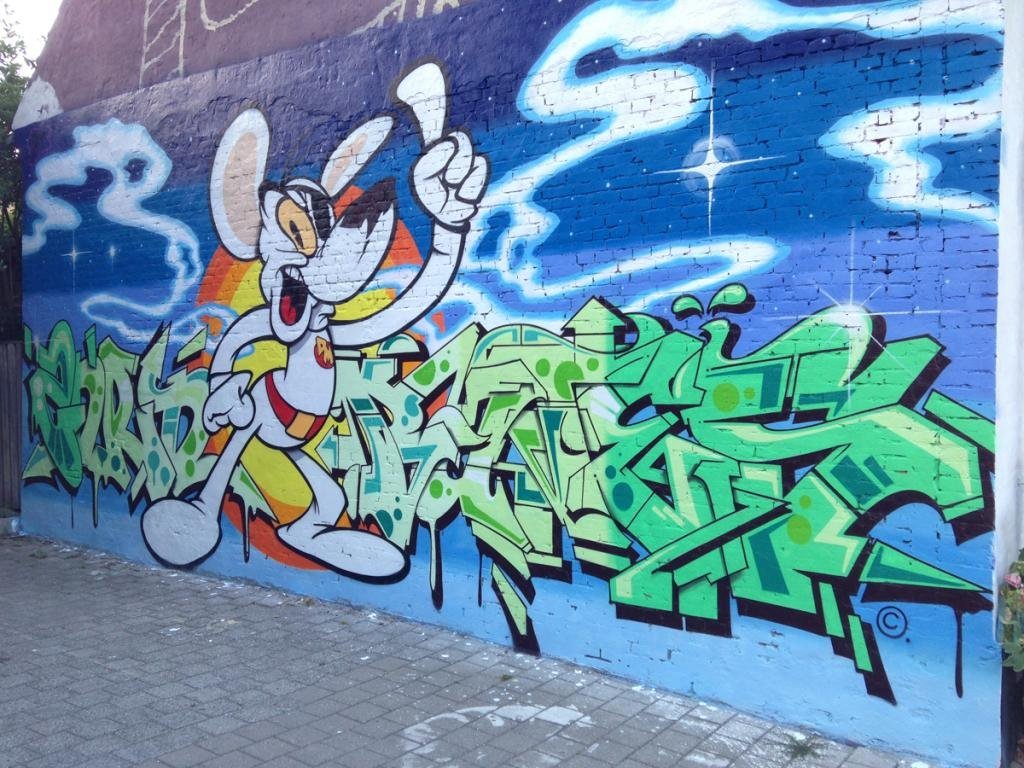 Graffiti Wall - Photo by beatz1