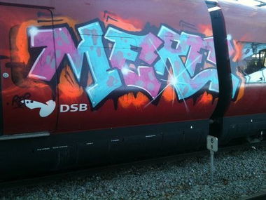 Graffiti Train - Photo by beatz1