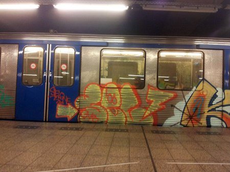 Graffiti Train - Photo by beatz1