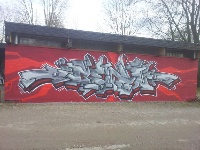 Graffiti Wall in Essen - Photo by beni - Beni, beni, one (2013)