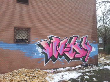 Graffiti Wall in Gelsenkirchen - Photo by beni (2013)