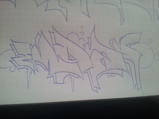 Graffiti Sketch - Photo by beni