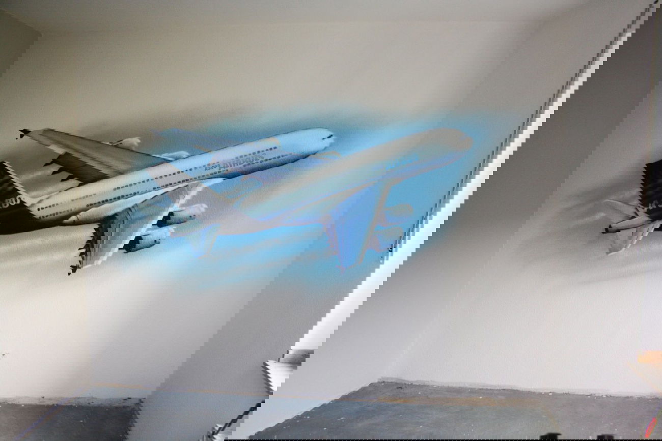 Graffiti Artwork in Dortmund - Photo by beni - commercial, artwork, airbus (2014)