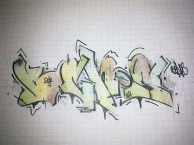 Graffiti Sketch - Photo by benos