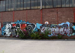 Graffiti Wall - Photo by bergischbunt - onak, smong, solingen
