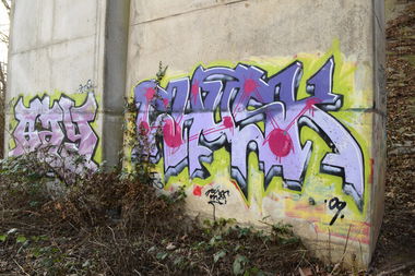 Graffiti Wall in Solingen - Photo by bergischbunt - chusk, solingen (2009)