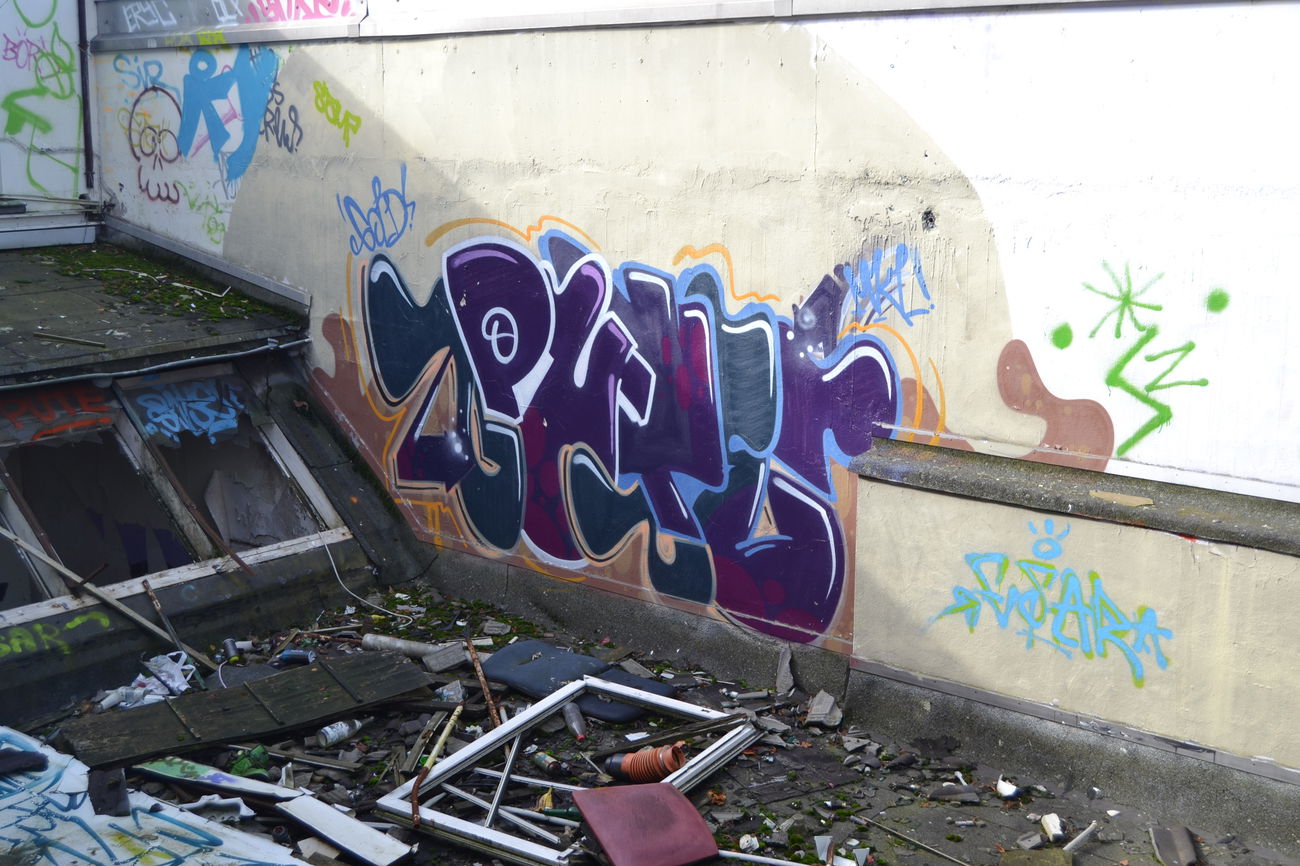 Graffiti Wall - Photo by bergischbunt - olbo, solingen