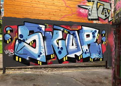 Graffiti Wall - Photo by bergischbunt - skur, solingen