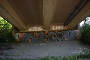 Graffiti Wall - Photo by bergischbunt - plb, cops, solingen