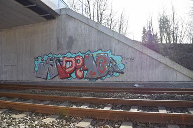 Graffiti Wall - Photo by bergischbunt - gcp, imb, remscheid (2017)