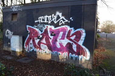 Graffiti Wall - Photo by bergischbunt - rats, solingen