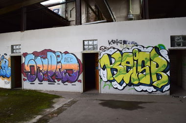 Graffiti Wall - Photo by bergischbunt - stupid, keisr, solingen (2017)