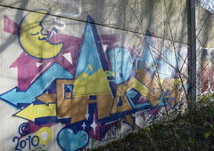 Graffiti Wall - Photo by bergischbunt - arge, wuppertal (2010)