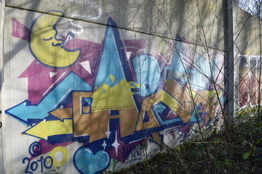 Graffiti Wall - Photo by bergischbunt - arge, wuppertal (2010)