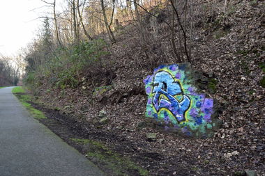 Graffiti Wall - Photo by bergischbunt - r, error, solingen (2016)