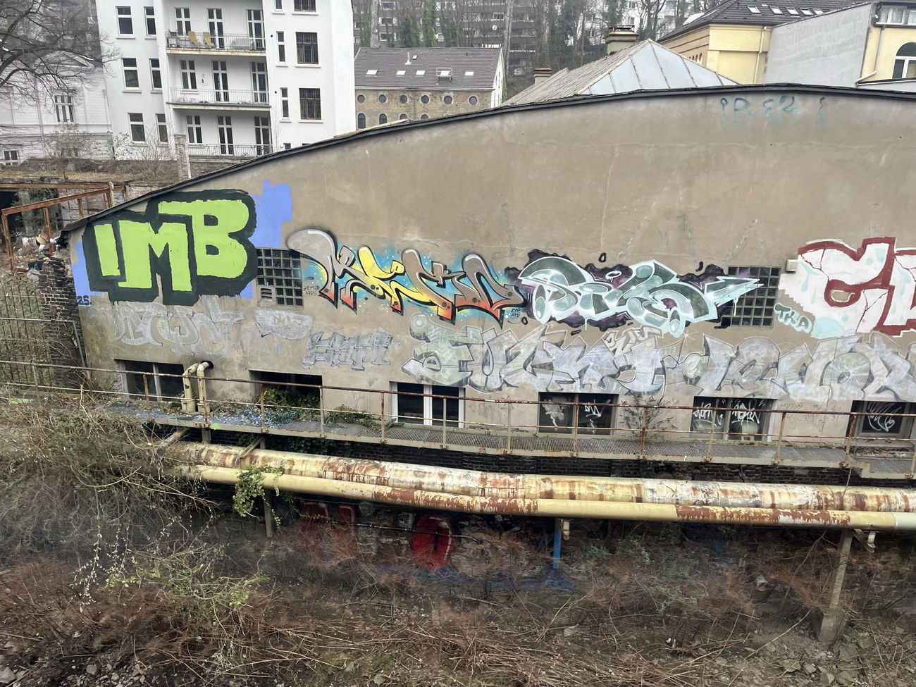 Graffiti Wall - Photo by bergischbunt - imb, remo, sile