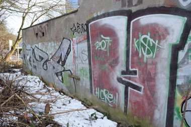 Graffiti Wall - Photo by bergischbunt - raze, hcrew, solingen