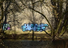 Graffiti Wall - Photo by bergischbunt