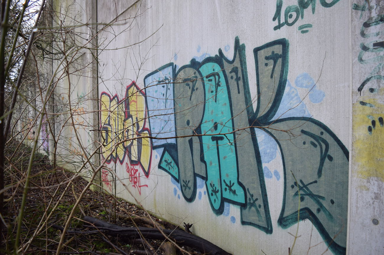 Graffiti Wall - Photo by bergischbunt - trak, wuppertal