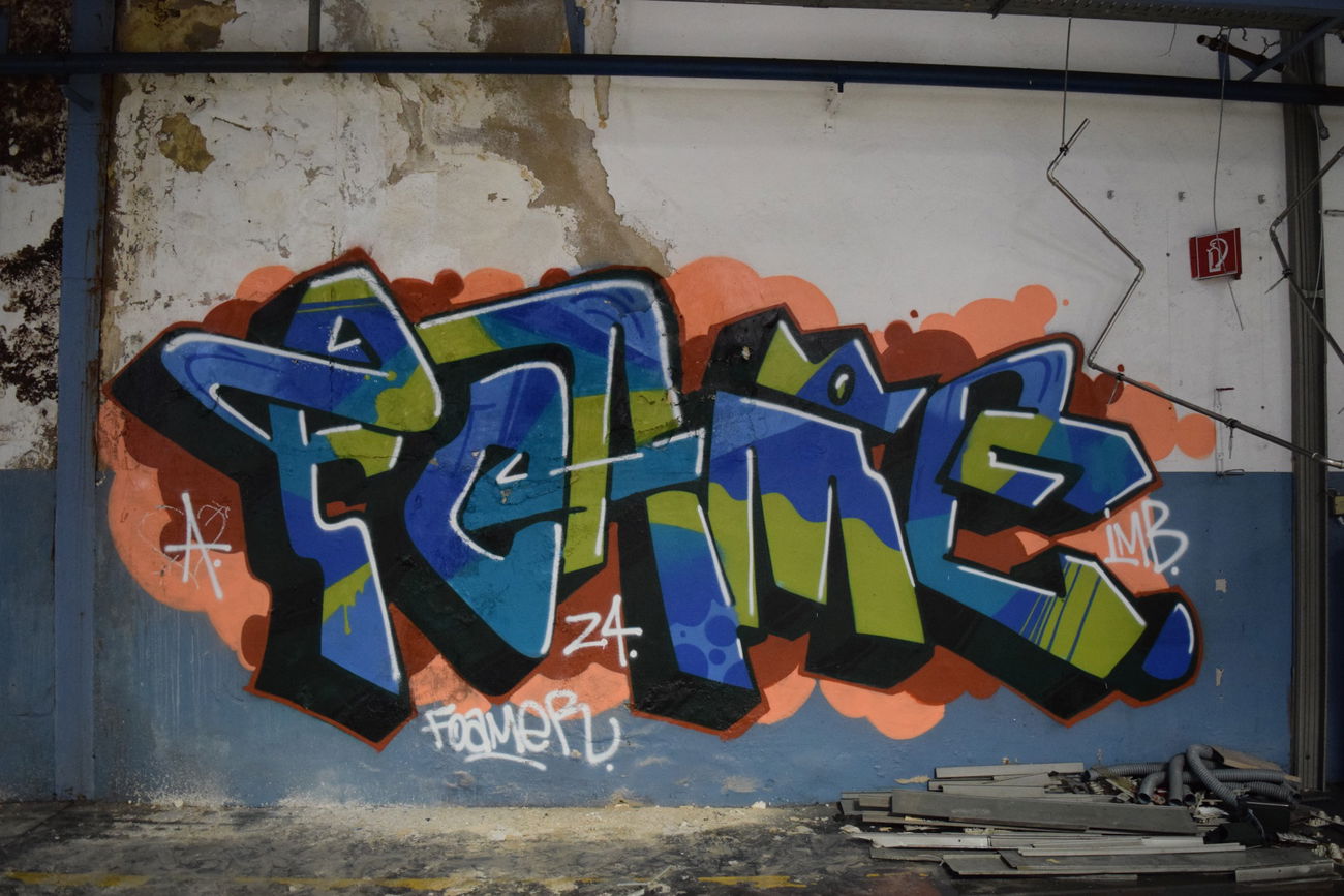 Graffiti Wall - Photo by bergischbunt - foame, imb (2024)