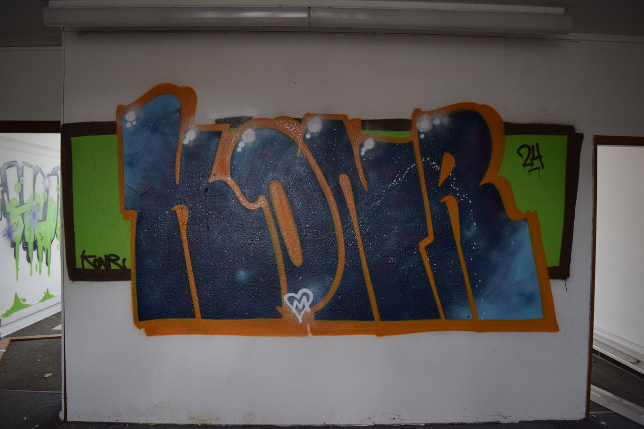 Graffiti Wall - Photo by bergischbunt - konr