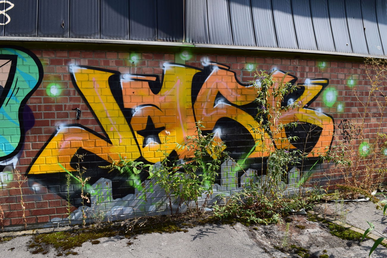 Graffiti Wall - Photo by bergischbunt - jask, solingen (2017)