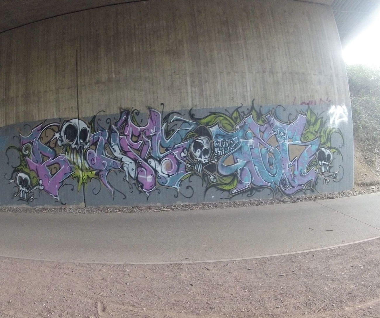 Graffiti Wall - Photo by bergischbunt - bicks, tier, solingen