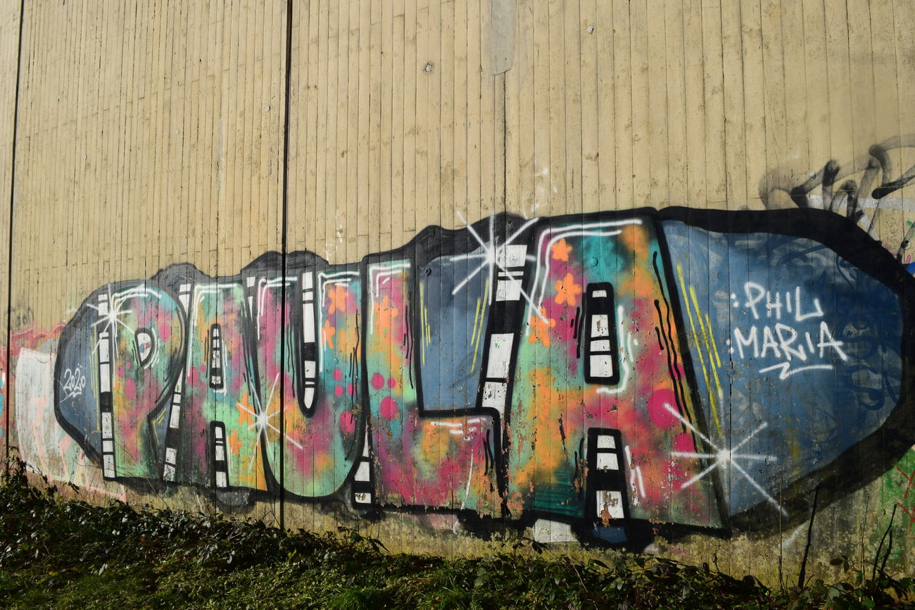 Graffiti Wall - Photo by bergischbunt - paula