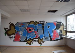 Graffiti Wall - Photo by bergischbunt - scur, marienheide