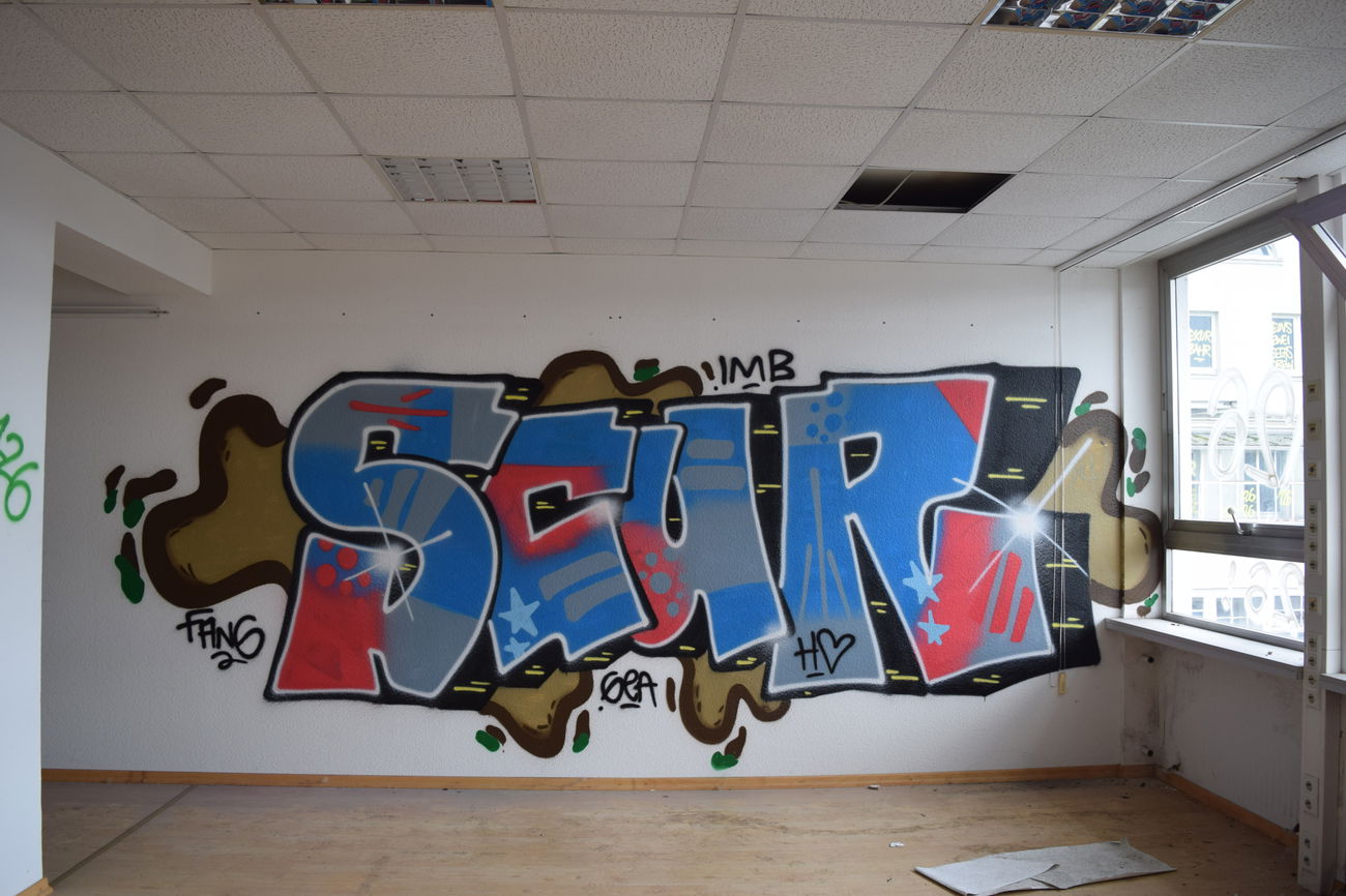 Graffiti Wall - Photo by bergischbunt - scur, marienheide