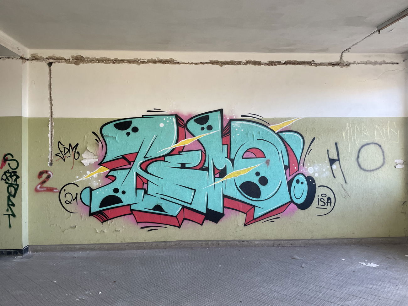 Graffiti Wall - Photo by bergischbunt - remo, wuppertal