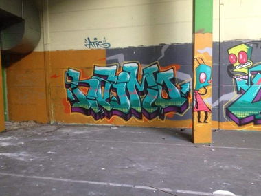 Graffiti Wall - Photo by bergischbunt - naimo, solingen (2013)