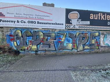 Graffiti Wall - Photo by bergischbunt - gcp, lyp, wuppertal
