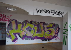 Graffiti Wall - Photo by bergischbunt - xcuse, imb, marienheide