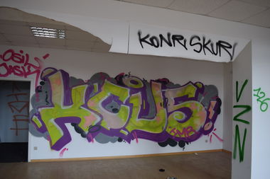 Graffiti Wall - Photo by bergischbunt - xcuse, imb, marienheide