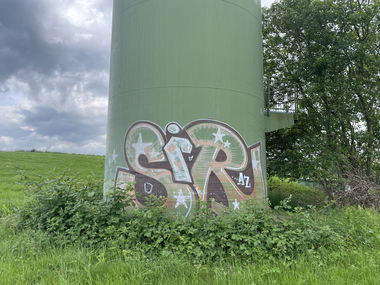 Graffiti Bombing - Photo by bergischbunt - siras, remscheid