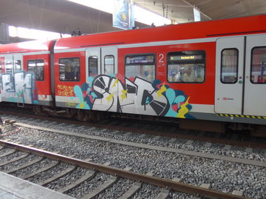 Graffiti Wall - Photo by bergischbunt - snd, düsseldorf (2017)