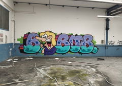 Graffiti Wall - Photo by bergischbunt - bbob, mgb (2024)