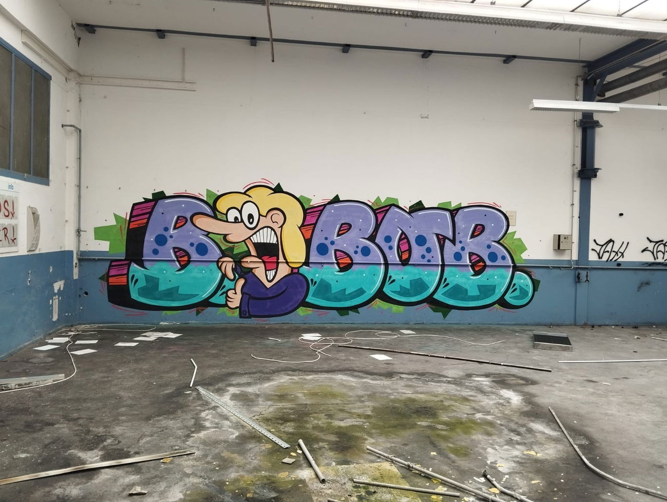 Graffiti Wall - Photo by bergischbunt - bbob, mgb (2024)