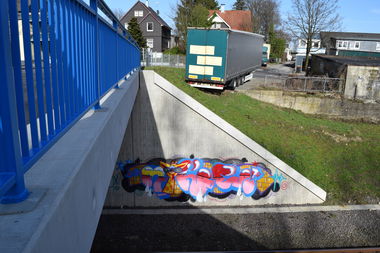 Graffiti Wall - Photo by bergischbunt - meik, remscheid (2017)