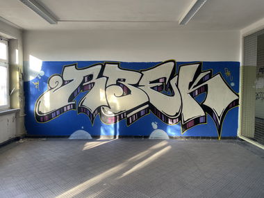 Graffiti Wall - Photo by bergischbunt - rebk, fdm, wuppertal