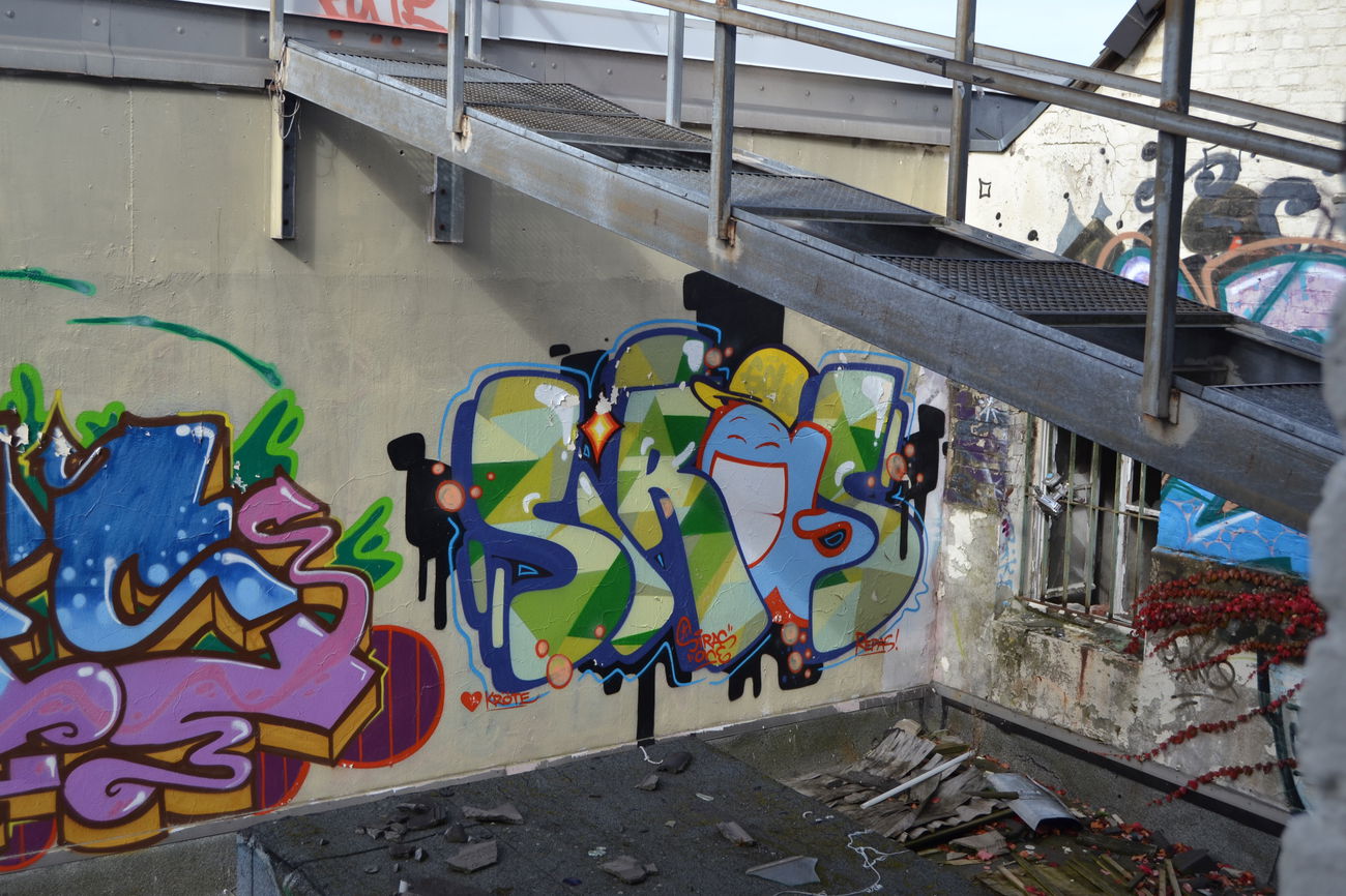 Graffiti Wall - Photo by bergischbunt - olbo, solingen