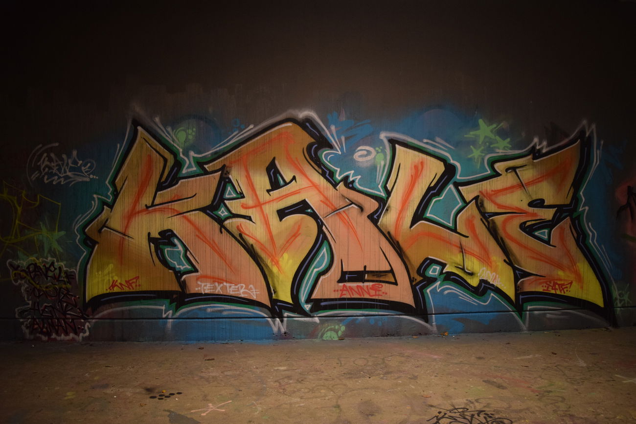 Graffiti Wall - Photo by bergischbunt - kale, solingen