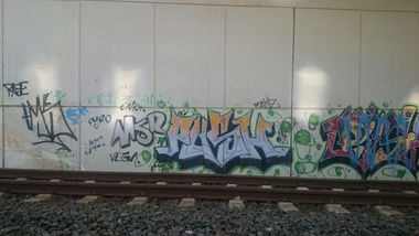 Graffiti Wall - Photo by bergischbunt - msr, push, solingen