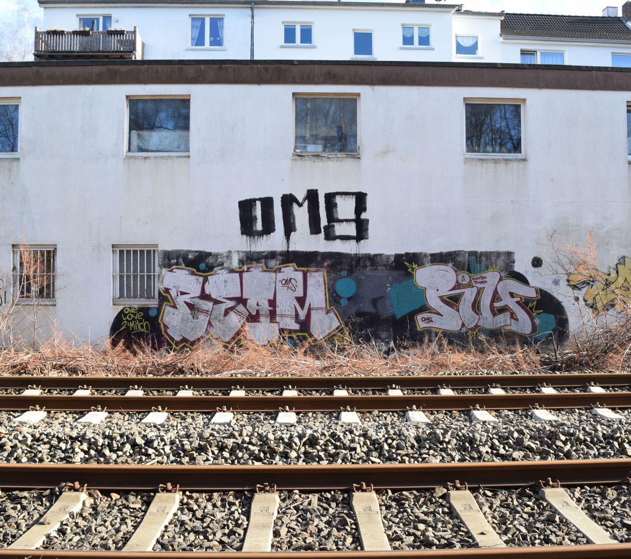 Graffiti Wall - Photo by bergischbunt - beam, ralf, oms (2010)