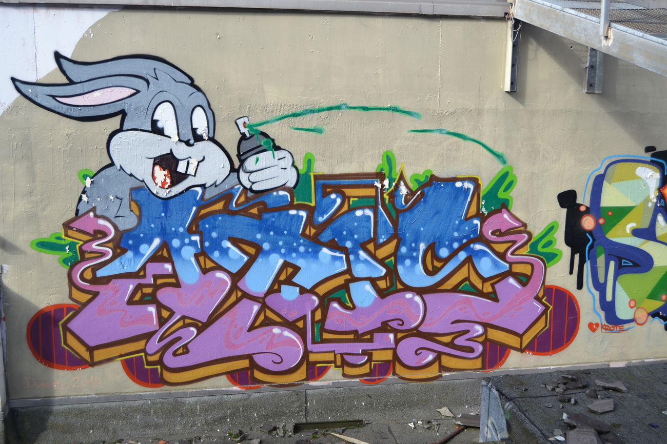 Graffiti Wall - Photo by bergischbunt - olbo, solingen