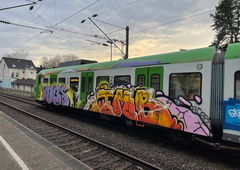 Graffiti Wall - Photo by bergischbunt - imbs, imb, solingen (2021)