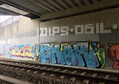 Graffiti Wall - Photo by bergischbunt - iboc, skur, solingen