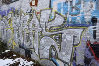 Graffiti Wall - Photo by bergischbunt - fras, solingen (2010)