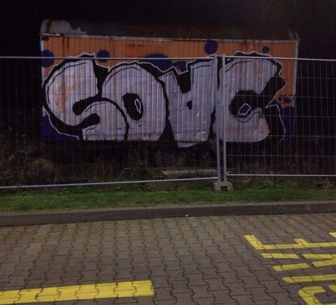 Graffiti Wall - Photo by bergischbunt - soac, haan